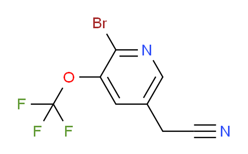 AM62686 | 1361839-15-7 | 2-Bromo-3-(trifluoromethoxy)pyridine-5-acetonitrile