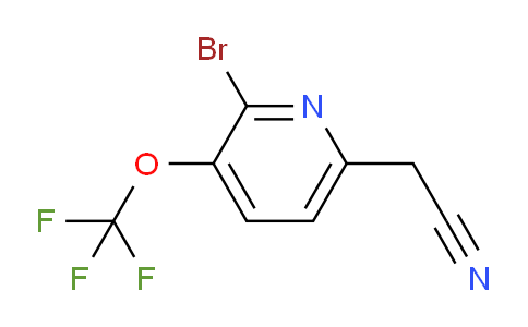 AM62687 | 1361854-15-0 | 2-Bromo-3-(trifluoromethoxy)pyridine-6-acetonitrile