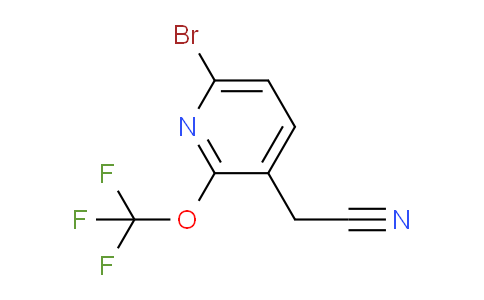 AM62696 | 1361854-23-0 | 6-Bromo-2-(trifluoromethoxy)pyridine-3-acetonitrile