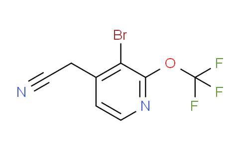 AM62697 | 1361802-75-6 | 3-Bromo-2-(trifluoromethoxy)pyridine-4-acetonitrile