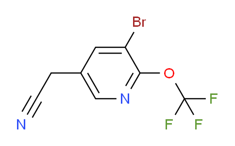 AM62698 | 1361750-18-6 | 3-Bromo-2-(trifluoromethoxy)pyridine-5-acetonitrile
