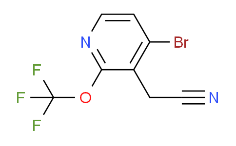 AM62706 | 1361824-94-3 | 4-Bromo-2-(trifluoromethoxy)pyridine-3-acetonitrile