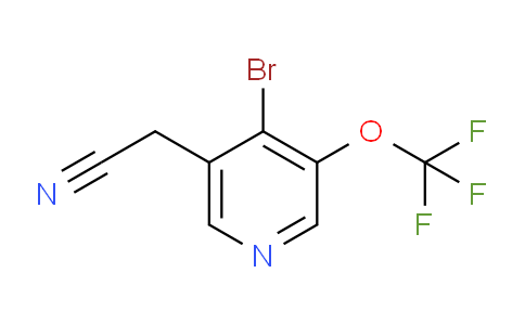 AM62709 | 1361494-05-4 | 4-Bromo-3-(trifluoromethoxy)pyridine-5-acetonitrile