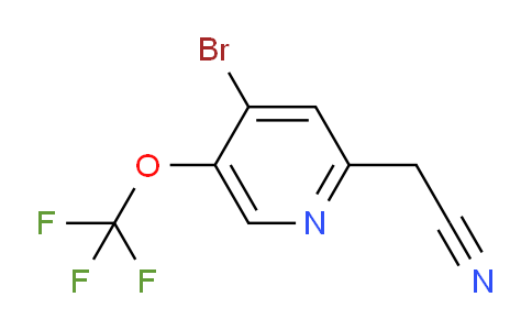 AM62710 | 1361839-24-8 | 4-Bromo-5-(trifluoromethoxy)pyridine-2-acetonitrile