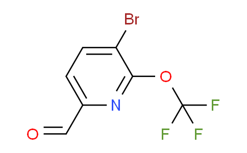 AM62758 | 1361825-26-4 | 3-Bromo-2-(trifluoromethoxy)pyridine-6-carboxaldehyde