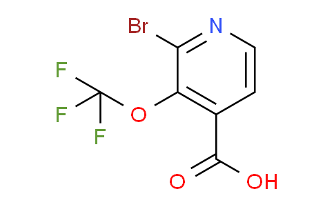 2-Bromo-3-(trifluoromethoxy)pyridine-4-carboxylic acid