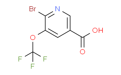 AM62774 | 1361693-27-7 | 2-Bromo-3-(trifluoromethoxy)pyridine-5-carboxylic acid