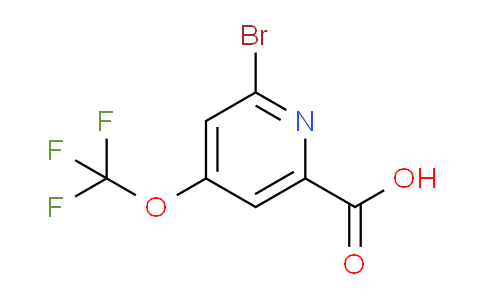 2-Bromo-4-(trifluoromethoxy)pyridine-6-carboxylic acid