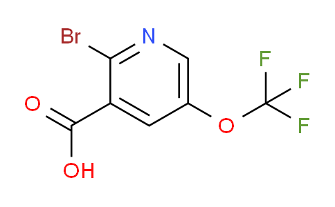2-Bromo-5-(trifluoromethoxy)pyridine-3-carboxylic acid