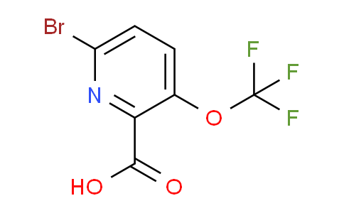 AM62781 | 1361855-18-6 | 6-Bromo-3-(trifluoromethoxy)pyridine-2-carboxylic acid