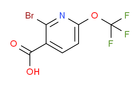 2-Bromo-6-(trifluoromethoxy)pyridine-3-carboxylic acid