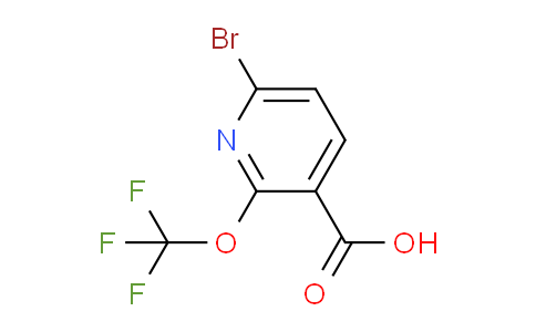 AM62784 | 1361789-18-5 | 6-Bromo-2-(trifluoromethoxy)pyridine-3-carboxylic acid