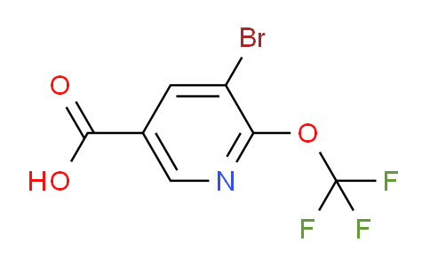 AM62786 | 1361895-26-2 | 3-Bromo-2-(trifluoromethoxy)pyridine-5-carboxylic acid