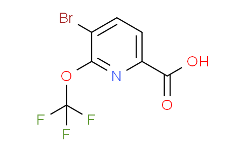 AM62787 | 1361855-24-4 | 3-Bromo-2-(trifluoromethoxy)pyridine-6-carboxylic acid