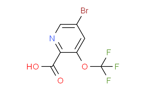 AM62793 | 1361682-93-0 | 5-Bromo-3-(trifluoromethoxy)pyridine-2-carboxylic acid