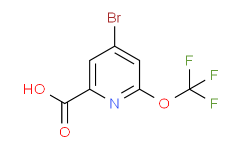 AM62796 | 1361789-29-8 | 4-Bromo-2-(trifluoromethoxy)pyridine-6-carboxylic acid