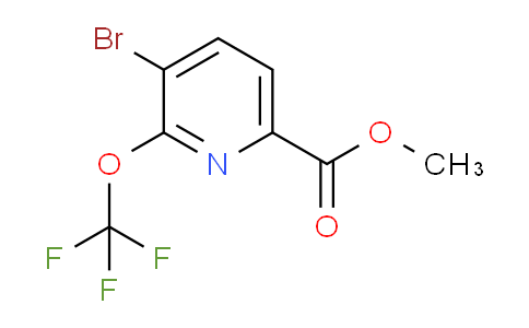 AM62817 | 1361766-89-3 | Methyl 3-bromo-2-(trifluoromethoxy)pyridine-6-carboxylate