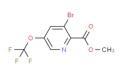 AM62821 | 1361814-37-0 | Methyl 3-bromo-5-(trifluoromethoxy)pyridine-2-carboxylate