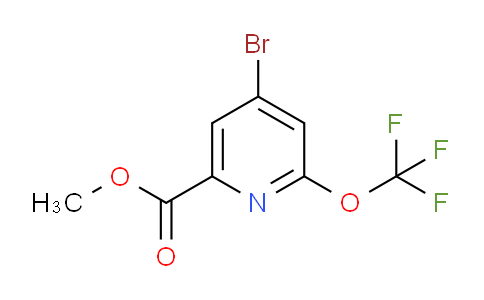 AM62826 | 1361743-84-1 | Methyl 4-bromo-2-(trifluoromethoxy)pyridine-6-carboxylate