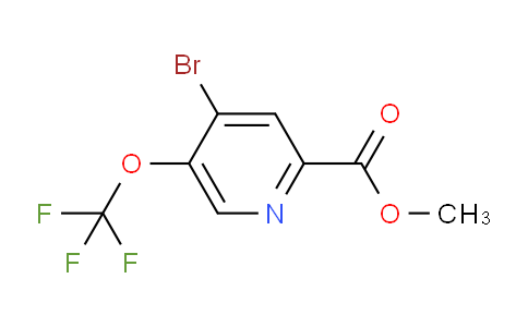 AM62829 | 1361766-94-0 | Methyl 4-bromo-5-(trifluoromethoxy)pyridine-2-carboxylate