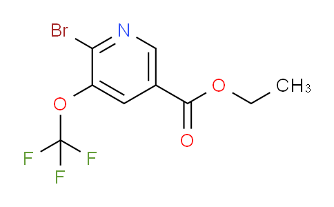 AM62834 | 1361895-47-7 | Ethyl 2-bromo-3-(trifluoromethoxy)pyridine-5-carboxylate