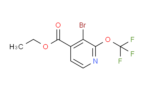 AM62845 | 1361825-81-1 | Ethyl 3-bromo-2-(trifluoromethoxy)pyridine-4-carboxylate