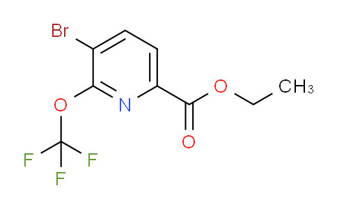 AM62847 | 1361693-52-8 | Ethyl 3-bromo-2-(trifluoromethoxy)pyridine-6-carboxylate
