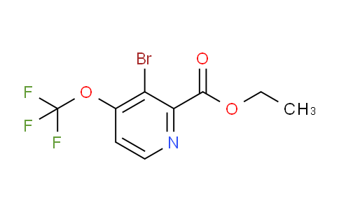 AM62848 | 1361683-44-4 | Ethyl 3-bromo-4-(trifluoromethoxy)pyridine-2-carboxylate