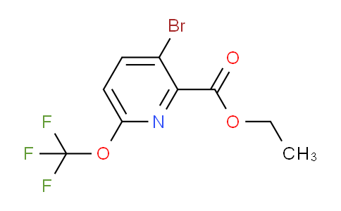 Ethyl 3-bromo-6-(trifluoromethoxy)pyridine-2-carboxylate
