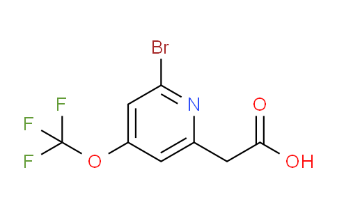 AM62858 | 1361683-73-9 | 2-Bromo-4-(trifluoromethoxy)pyridine-6-acetic acid
