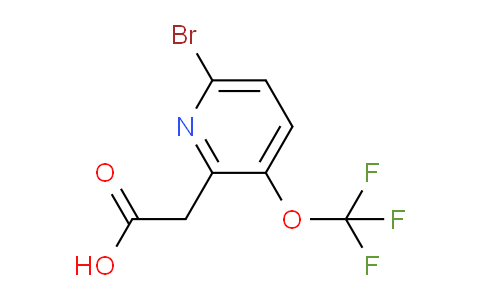AM62861 | 1361781-47-6 | 6-Bromo-3-(trifluoromethoxy)pyridine-2-acetic acid