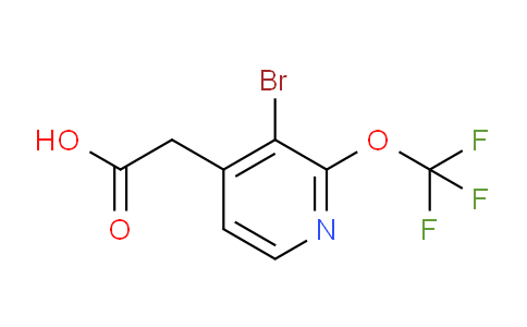 AM62865 | 1361683-83-1 | 3-Bromo-2-(trifluoromethoxy)pyridine-4-acetic acid
