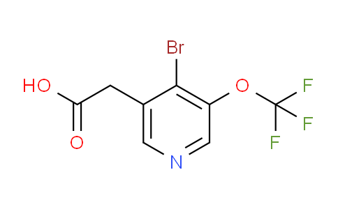 AM62878 | 1361781-56-7 | 4-Bromo-3-(trifluoromethoxy)pyridine-5-acetic acid