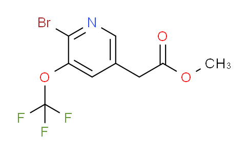 AM62884 | 1361856-27-0 | Methyl 2-bromo-3-(trifluoromethoxy)pyridine-5-acetate