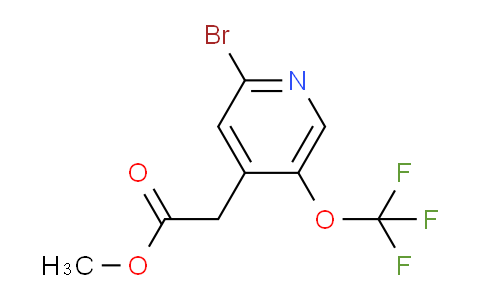AM62890 | 1361803-87-3 | Methyl 2-bromo-5-(trifluoromethoxy)pyridine-4-acetate
