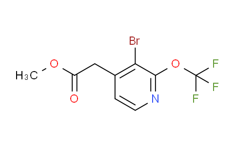 AM62895 | 1361814-94-9 | Methyl 3-bromo-2-(trifluoromethoxy)pyridine-4-acetate