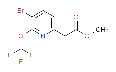 AM62897 | 1361744-28-6 | Methyl 3-bromo-2-(trifluoromethoxy)pyridine-6-acetate