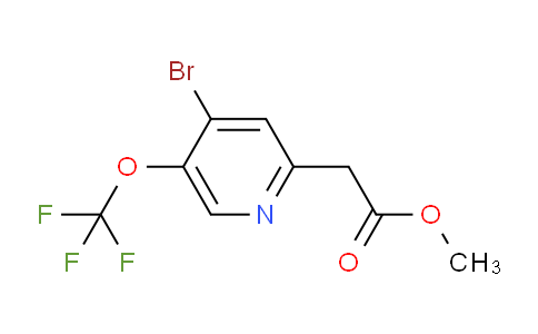 AM62908 | 1361895-84-2 | Methyl 4-bromo-5-(trifluoromethoxy)pyridine-2-acetate