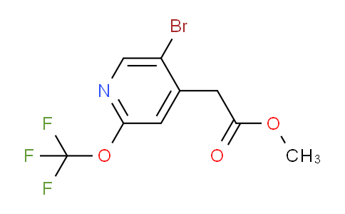 AM62909 | 1361815-02-2 | Methyl 5-bromo-2-(trifluoromethoxy)pyridine-4-acetate