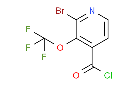 AM62911 | 1361841-59-9 | 2-Bromo-3-(trifluoromethoxy)pyridine-4-carbonyl chloride