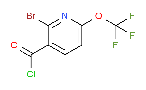 2-Bromo-6-(trifluoromethoxy)pyridine-3-carbonyl chloride