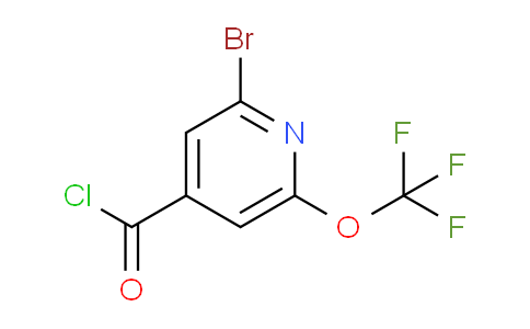 2-Bromo-6-(trifluoromethoxy)pyridine-4-carbonyl chloride
