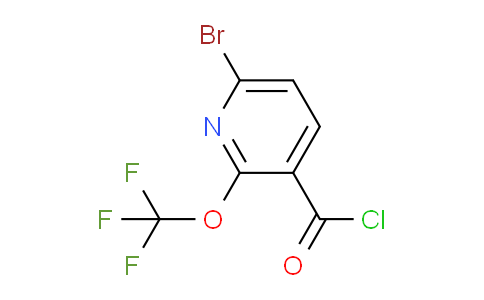 6-Bromo-2-(trifluoromethoxy)pyridine-3-carbonyl chloride