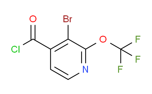 AM62923 | 1361804-08-1 | 3-Bromo-2-(trifluoromethoxy)pyridine-4-carbonyl chloride