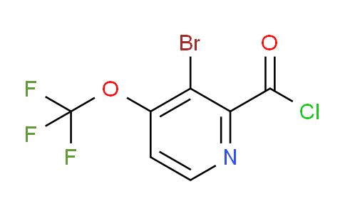 AM62926 | 1361882-22-5 | 3-Bromo-4-(trifluoromethoxy)pyridine-2-carbonyl chloride