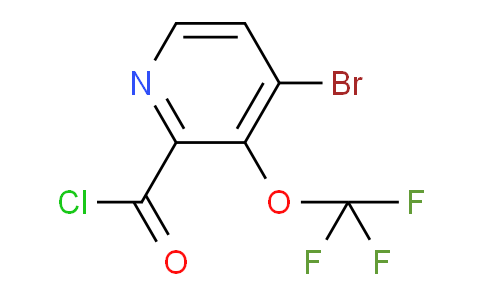 AM62933 | 1361804-19-4 | 4-Bromo-3-(trifluoromethoxy)pyridine-2-carbonyl chloride