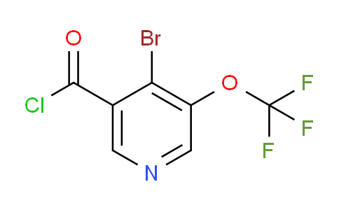 AM62934 | 1361744-75-3 | 4-Bromo-3-(trifluoromethoxy)pyridine-5-carbonyl chloride