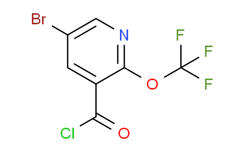 5-Bromo-2-(trifluoromethoxy)pyridine-3-carbonyl chloride