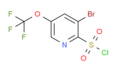 3-Bromo-5-(trifluoromethoxy)pyridine-2-sulfonyl chloride