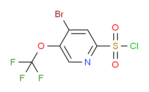 AM62965 | 1361786-45-9 | 4-Bromo-5-(trifluoromethoxy)pyridine-2-sulfonyl chloride